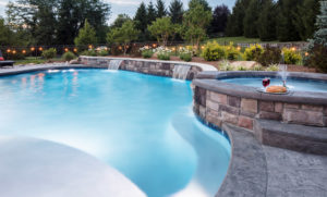 pool, patio landscaping
